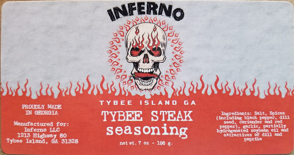 Inferno Tybee Steak Seasoning