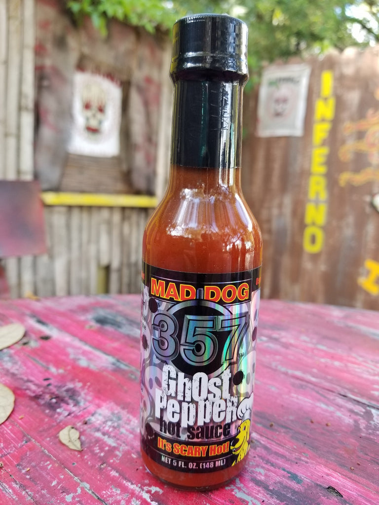 Mad Dog 357 Ghost Pepper Edition Hot Sauce