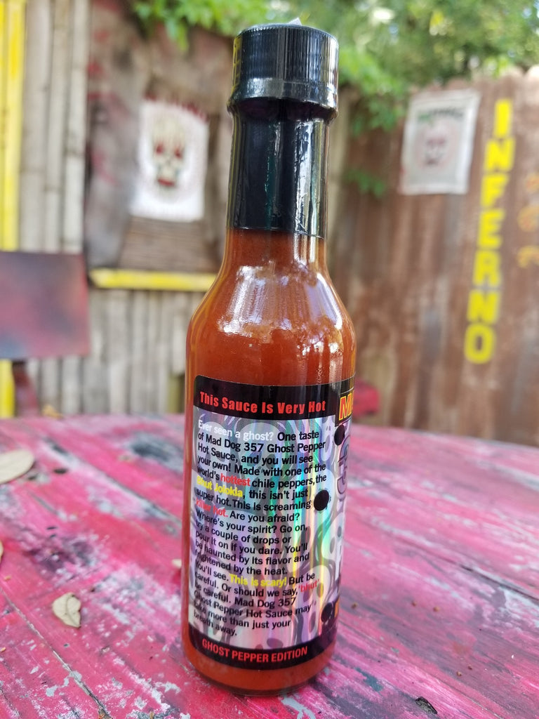 Mad Dog 357 Ghost Pepper Edition Hot Sauce