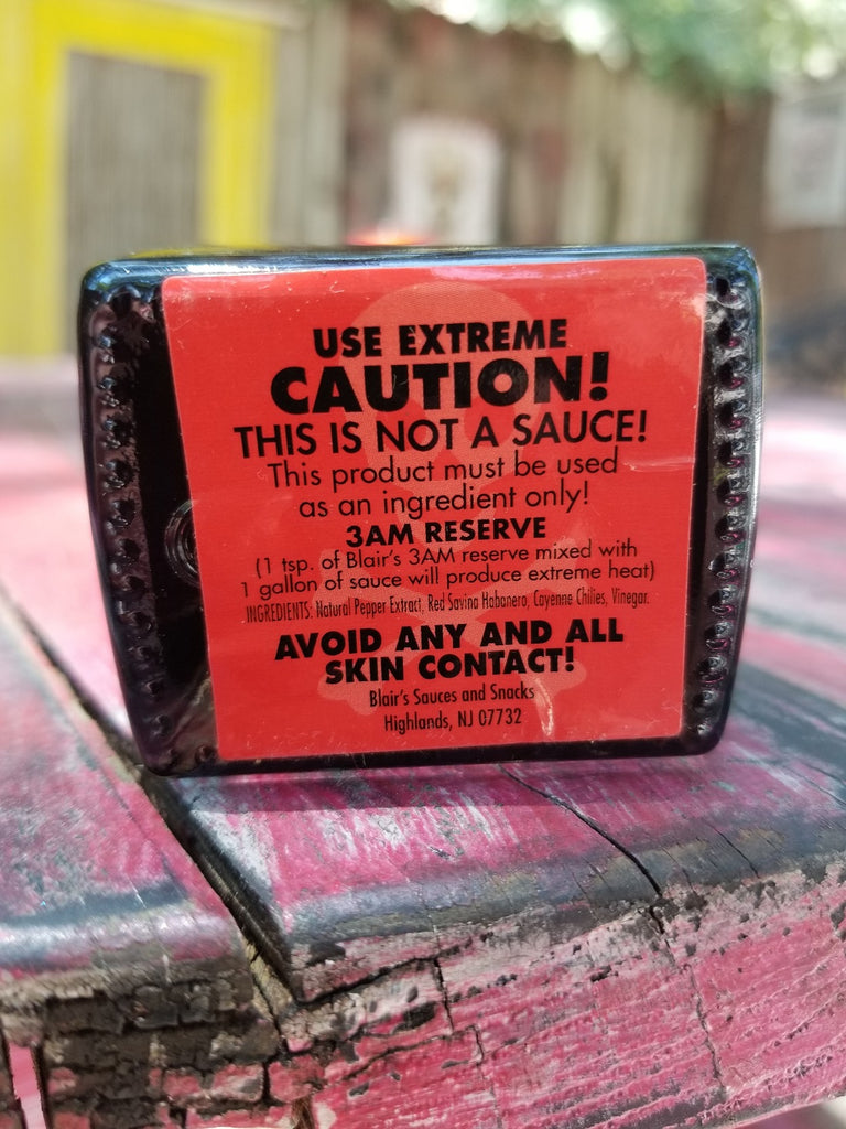 Blair,s 3 AM Reserve Extract Sauce