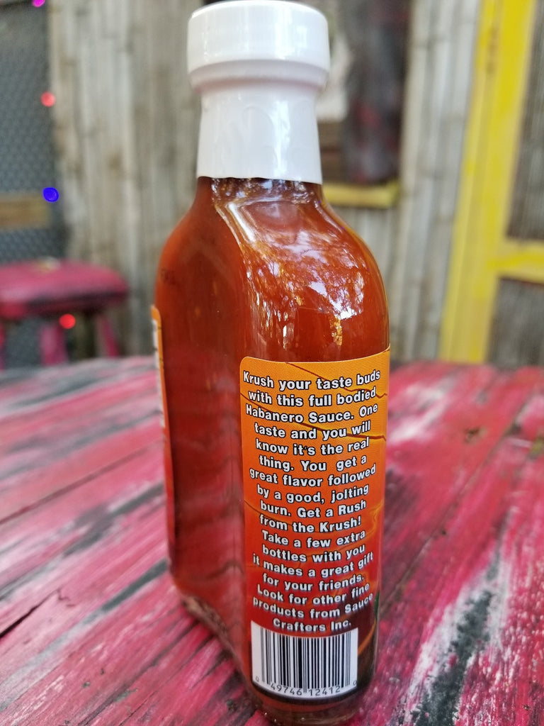 Orange Krush Habanero Sauce