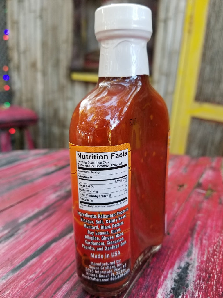 Orange Krush Habanero Sauce