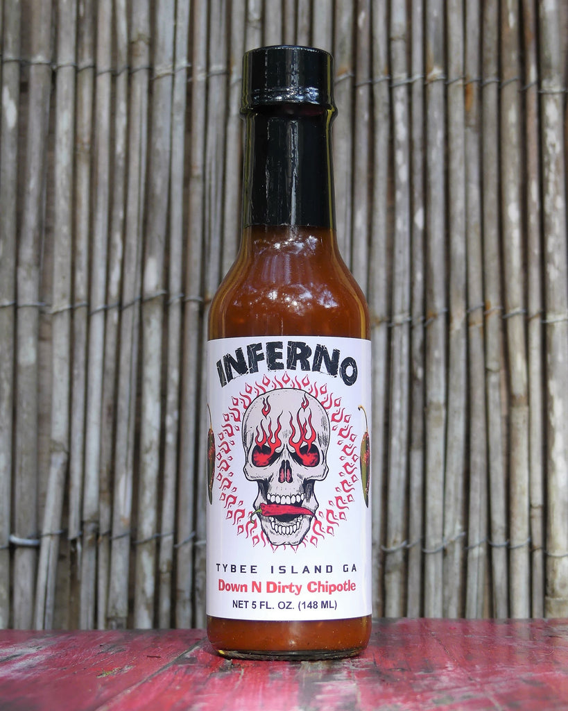 Inferno Down N Dirty Chipotle Hot Sauce