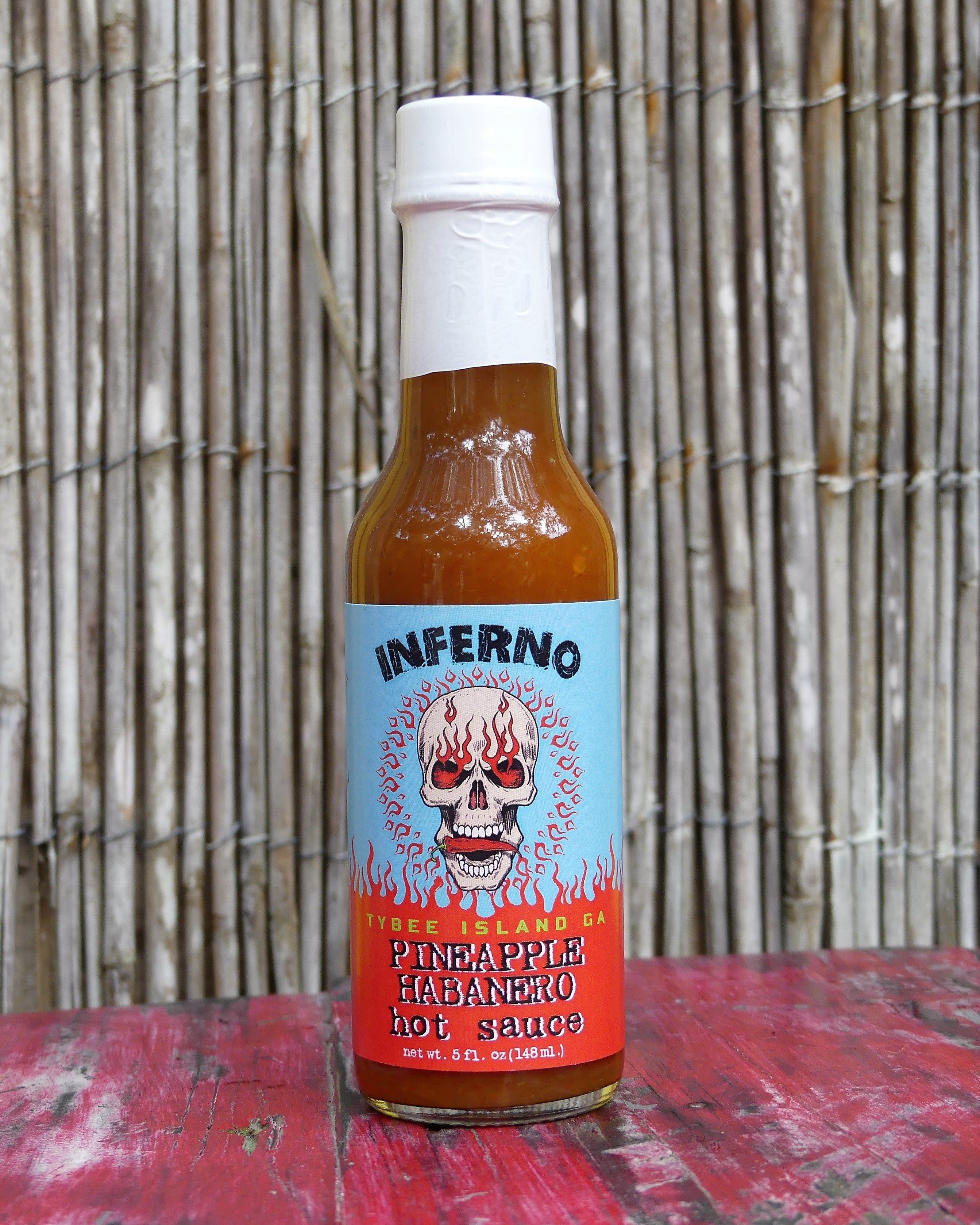 Inferno Pineapple Habanero Hot Sauce | Inferno Tybee