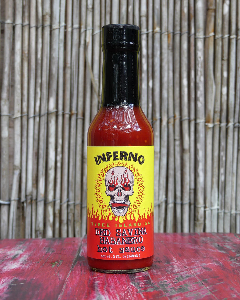 Inferno Red Savina Habanero Hot Sauce