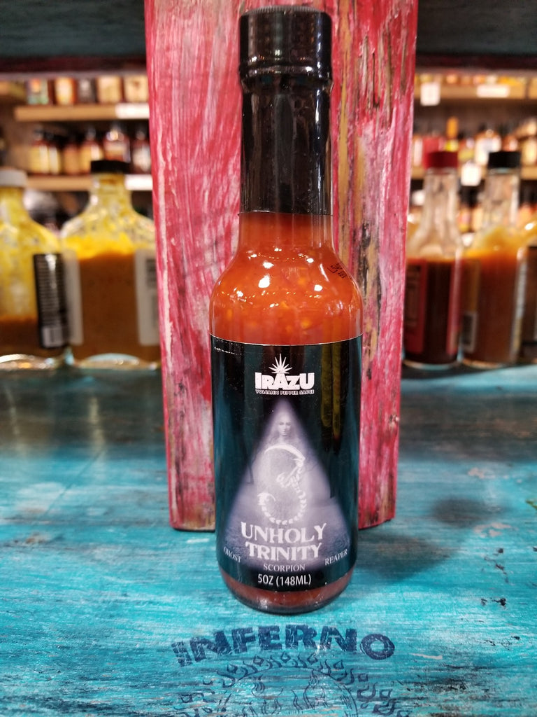 Irazu Unholy Trinity Volcanic Pepper Hot Sauce